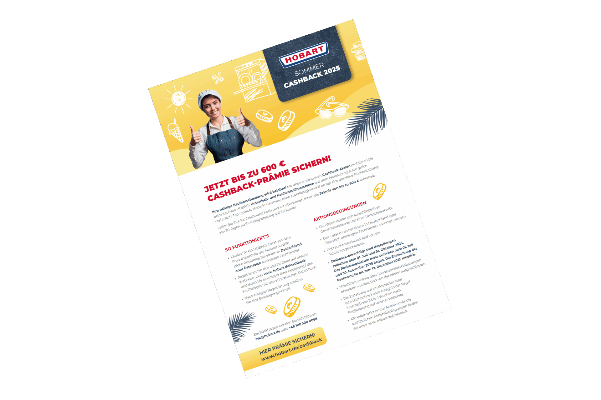 Hobart Cashback Aktion