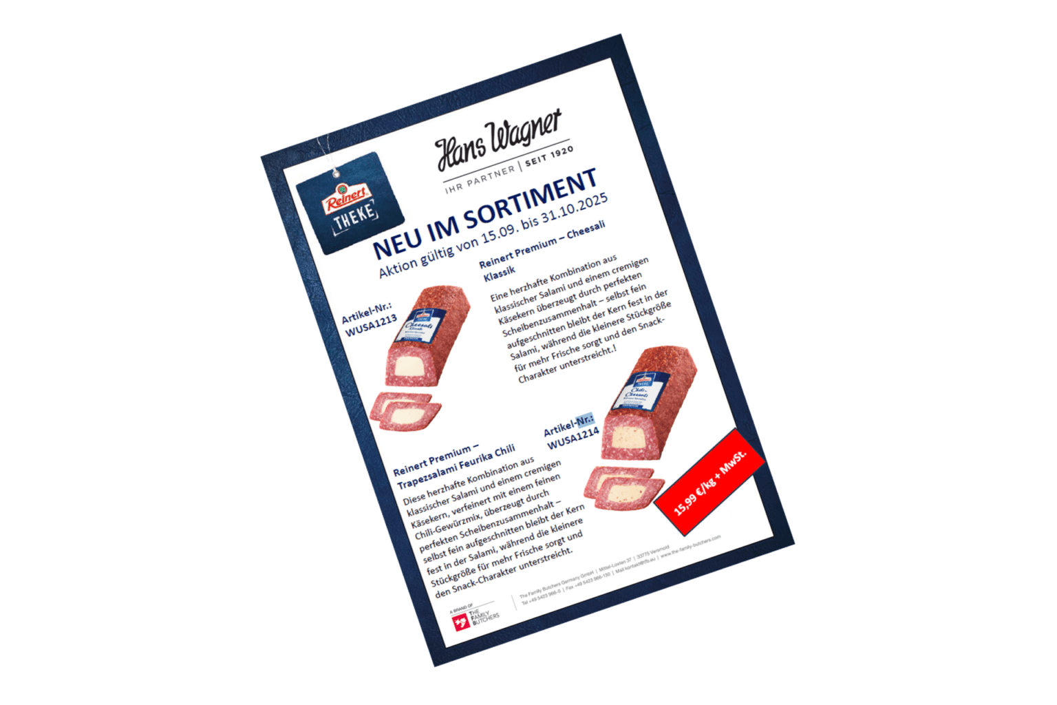 Reinert neu im Sortiment
